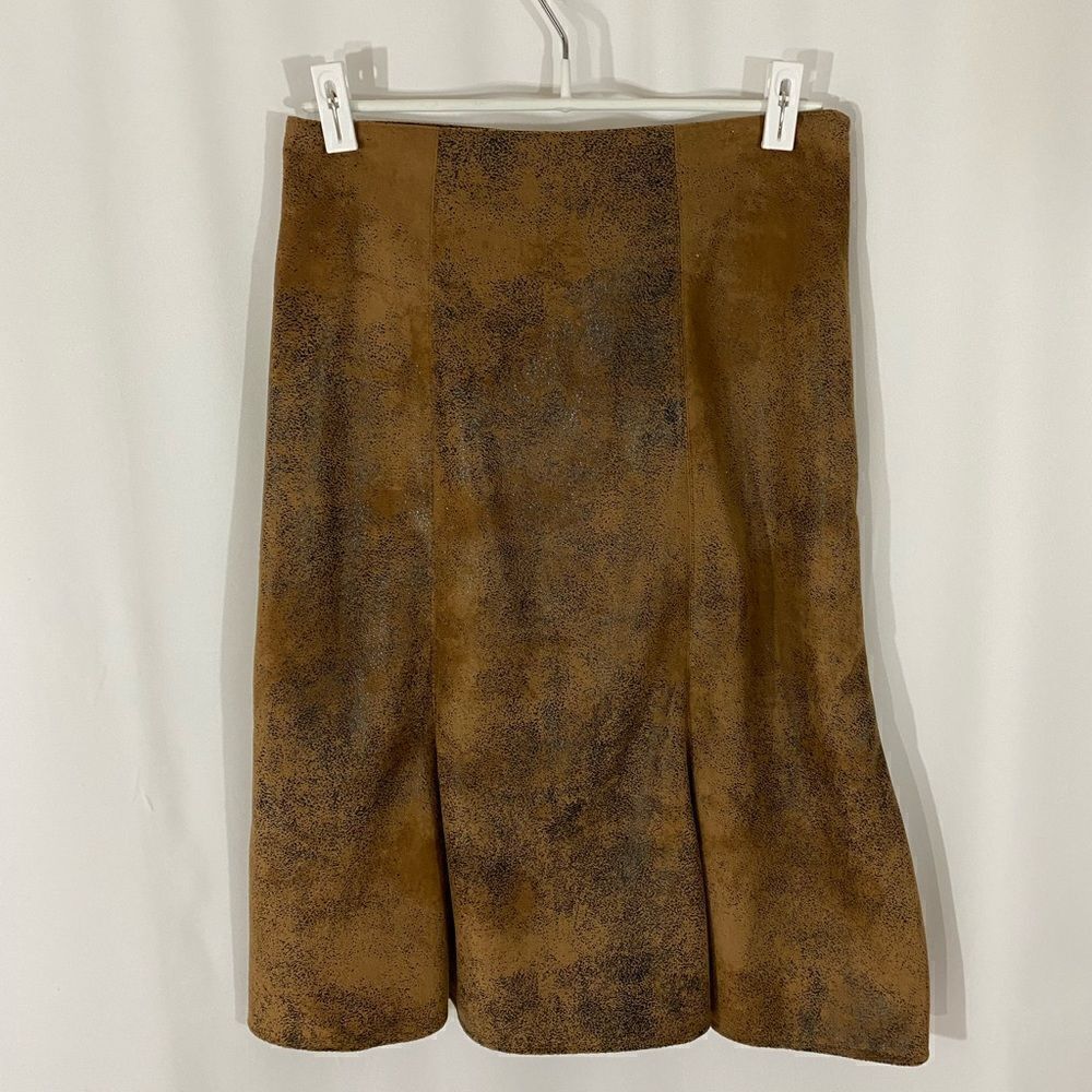 NWTโRanchโWearโFauxโLeatherโSkirt